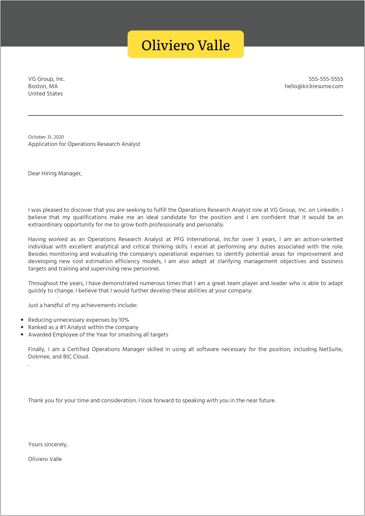 Donor Research Analyst Cover Letter Resume Sample