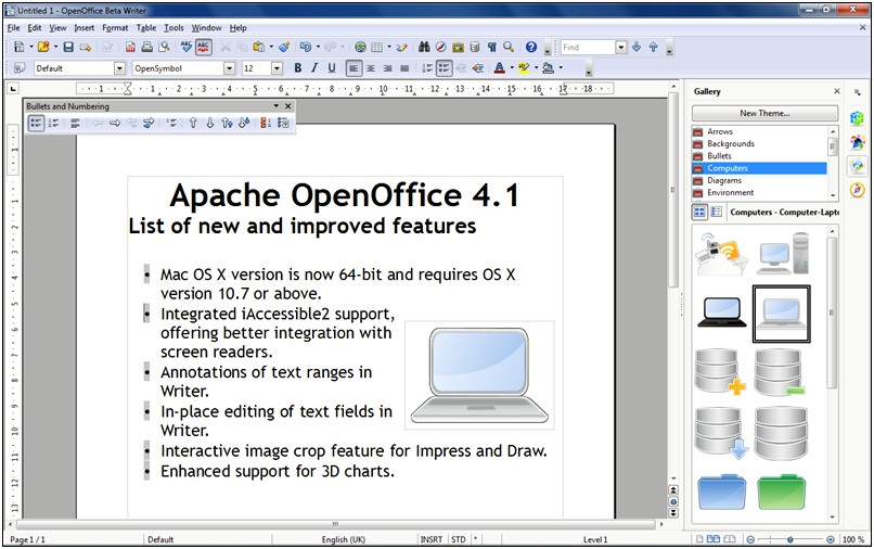 Download A Template Into Open Office