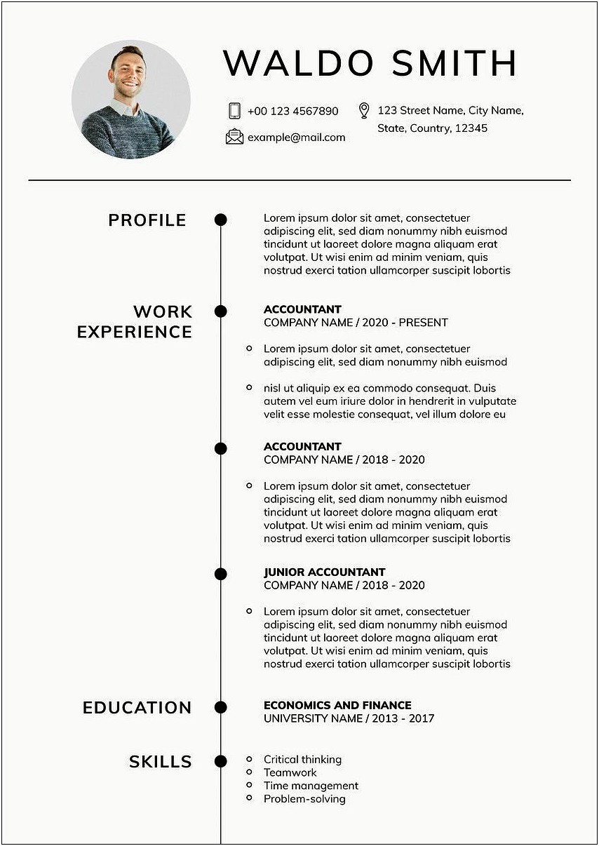 Download Free Word Doc Resume Templates