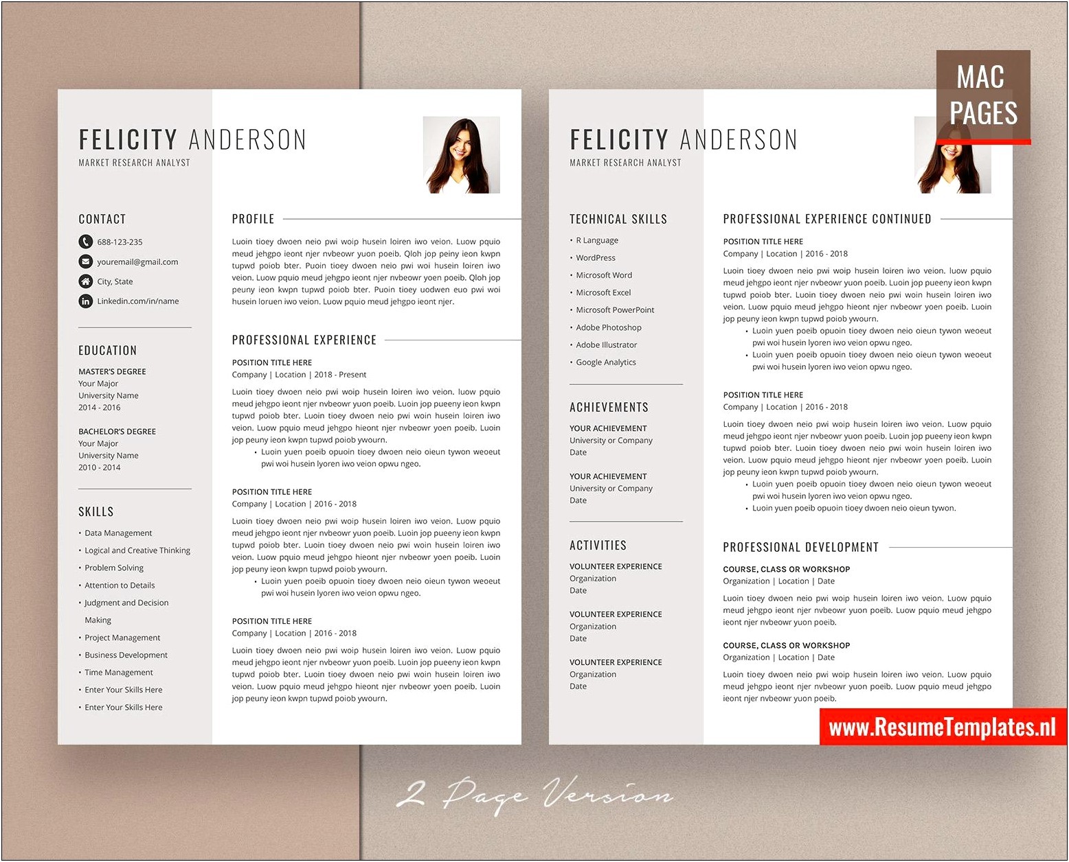 Download Resume Templates For Microsoft Word Mac