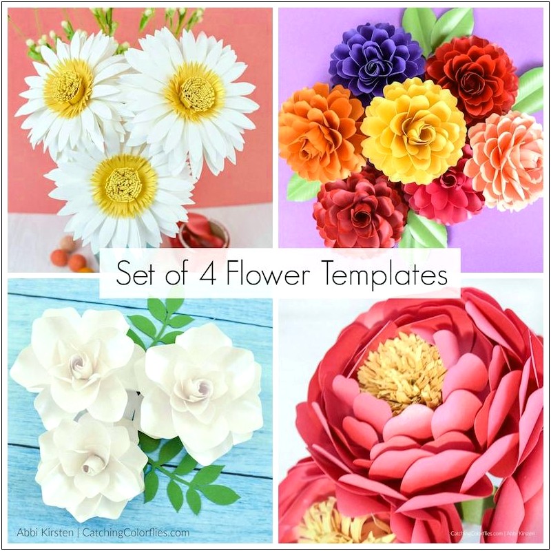 Download Template Giant Paper Flower Pdf