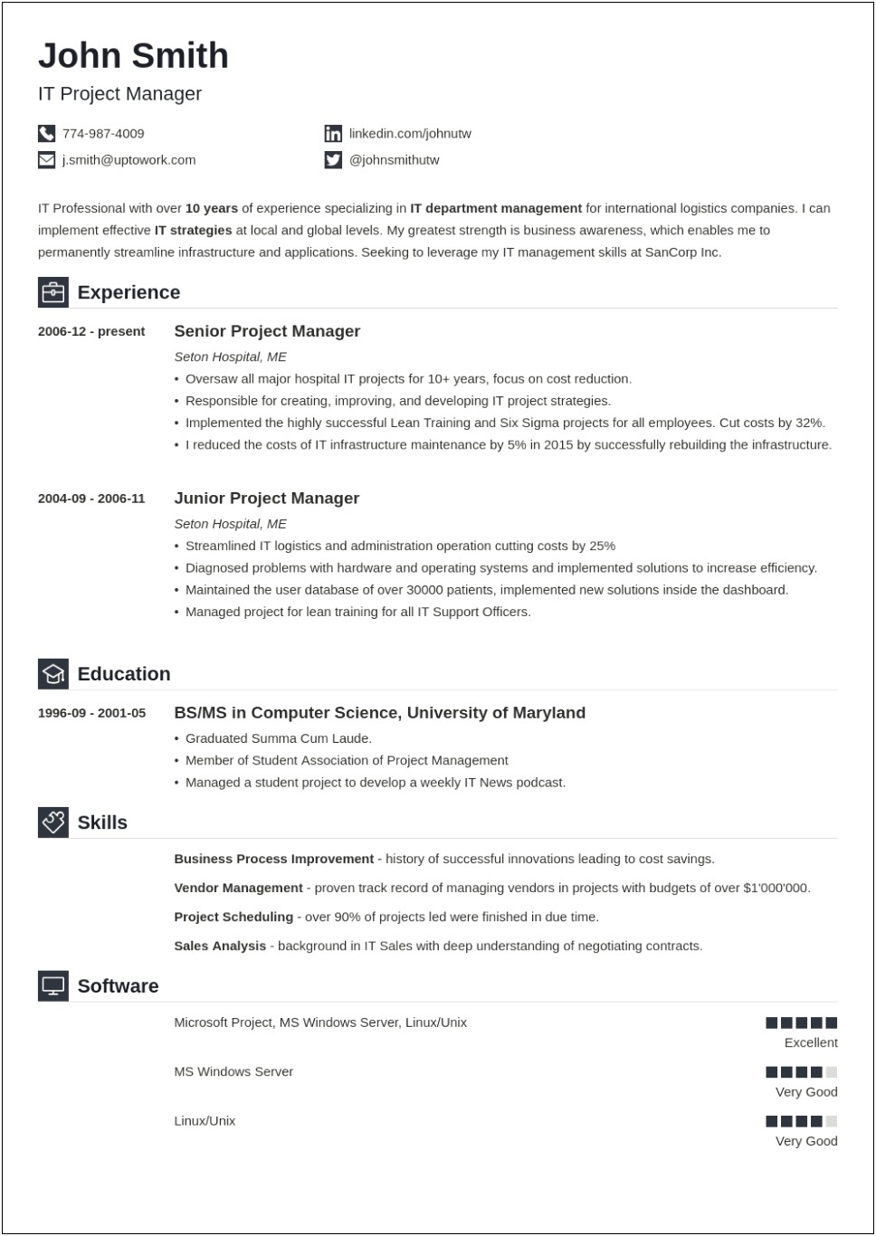 Education Or Skills On Top Of Resume