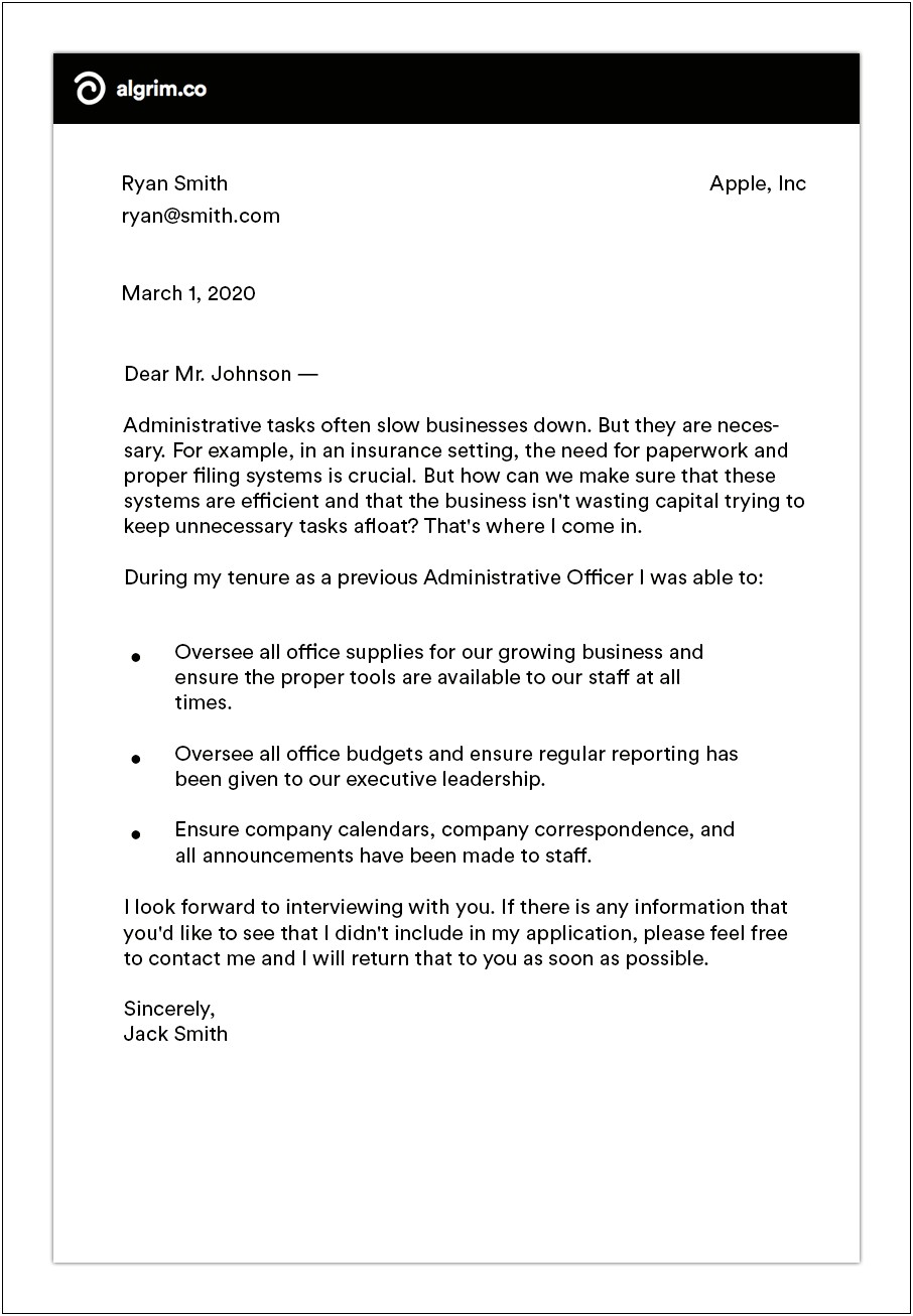Elementary School Teacher Resume Cover Letter