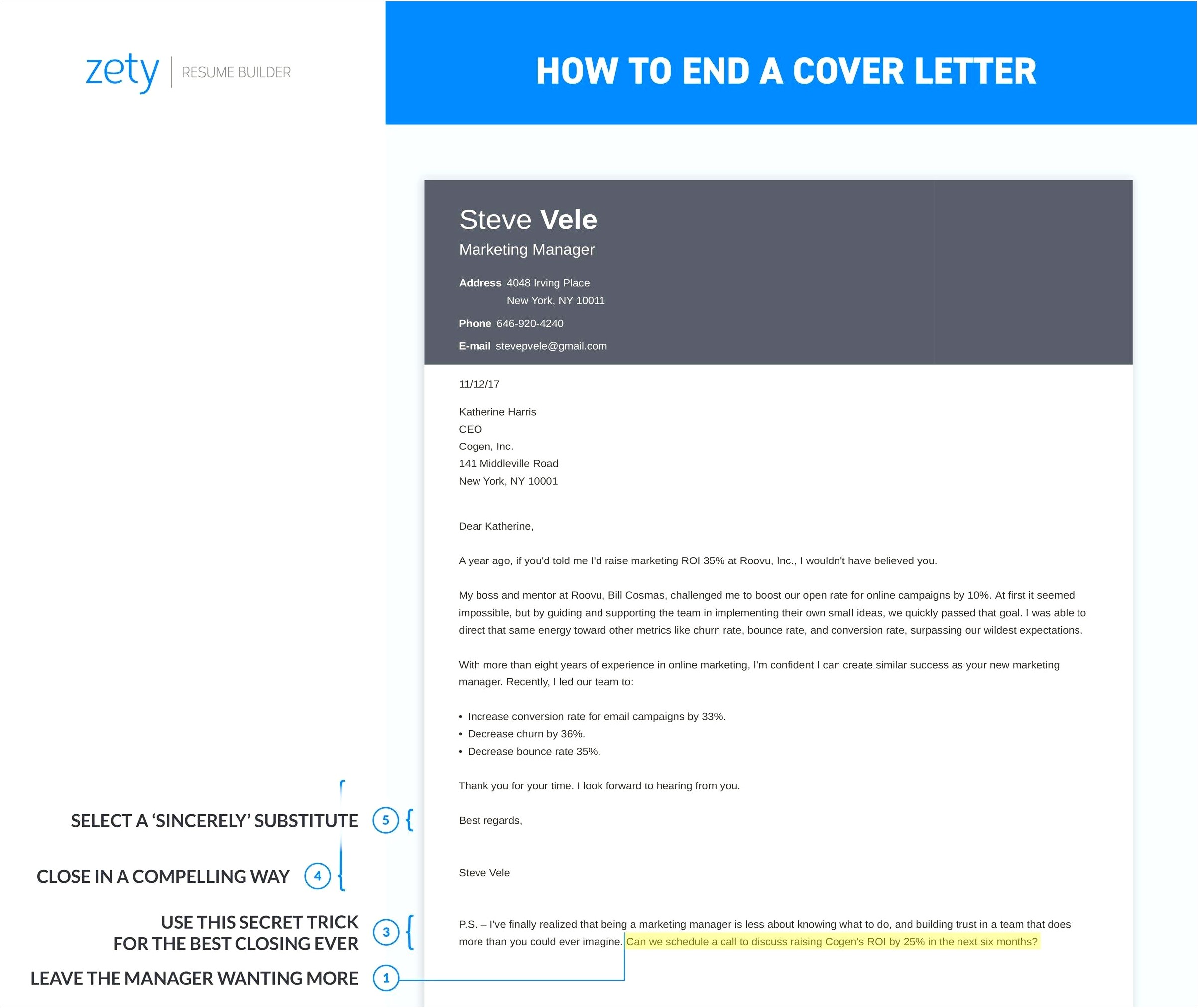 Email Cover Letter For Job Resume