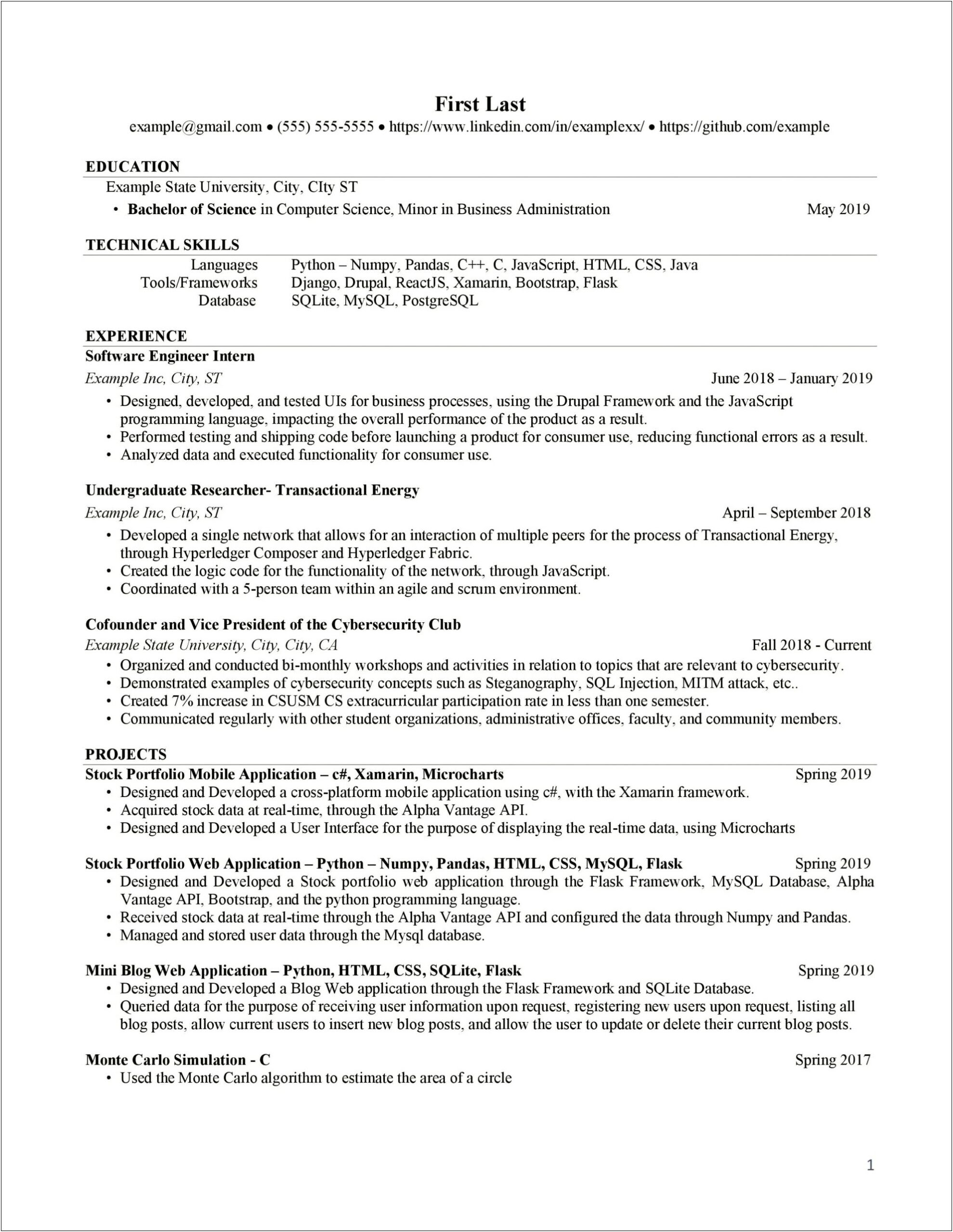 Engineering Resume With No Experience Reddit