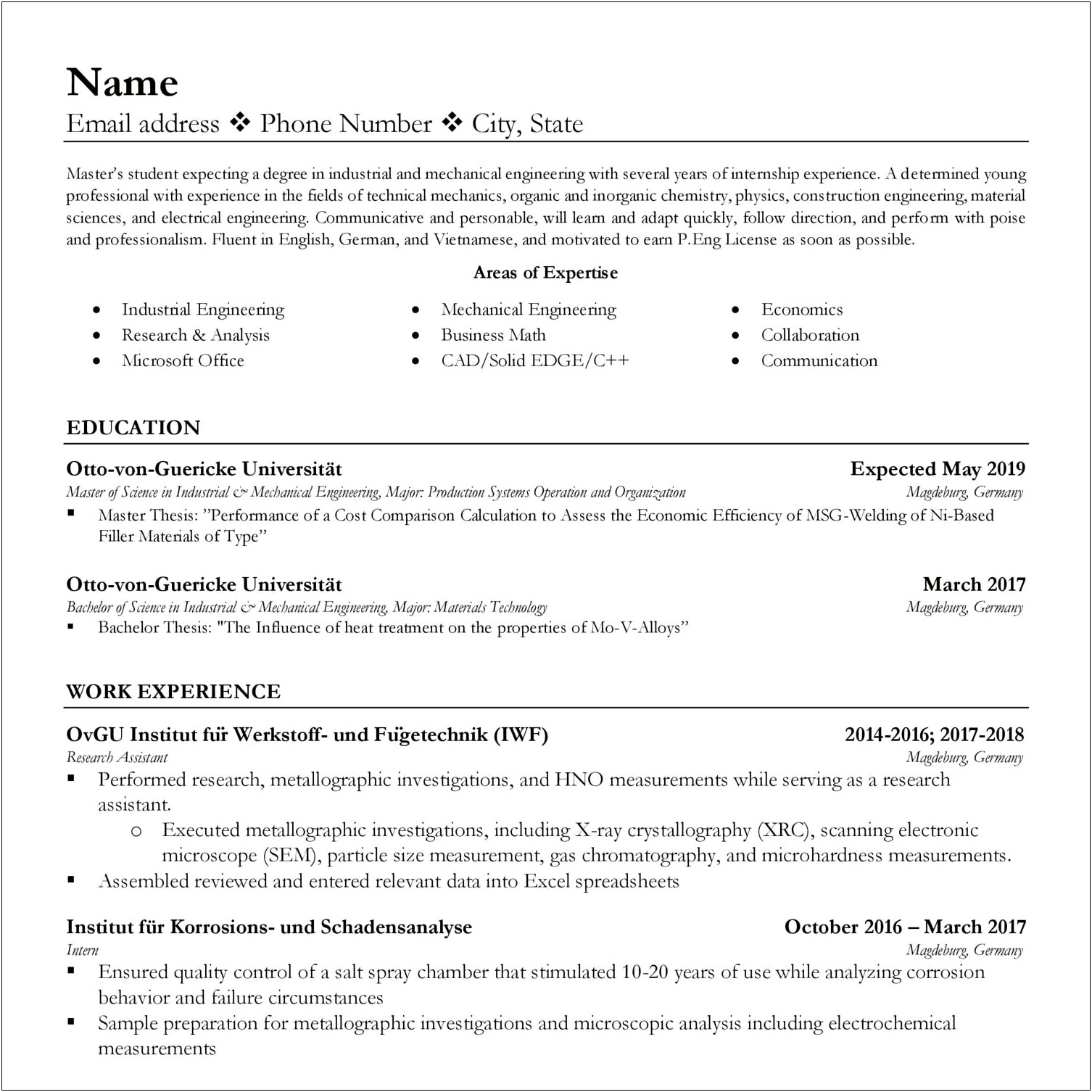 English Degree Major Resume Description Reddit