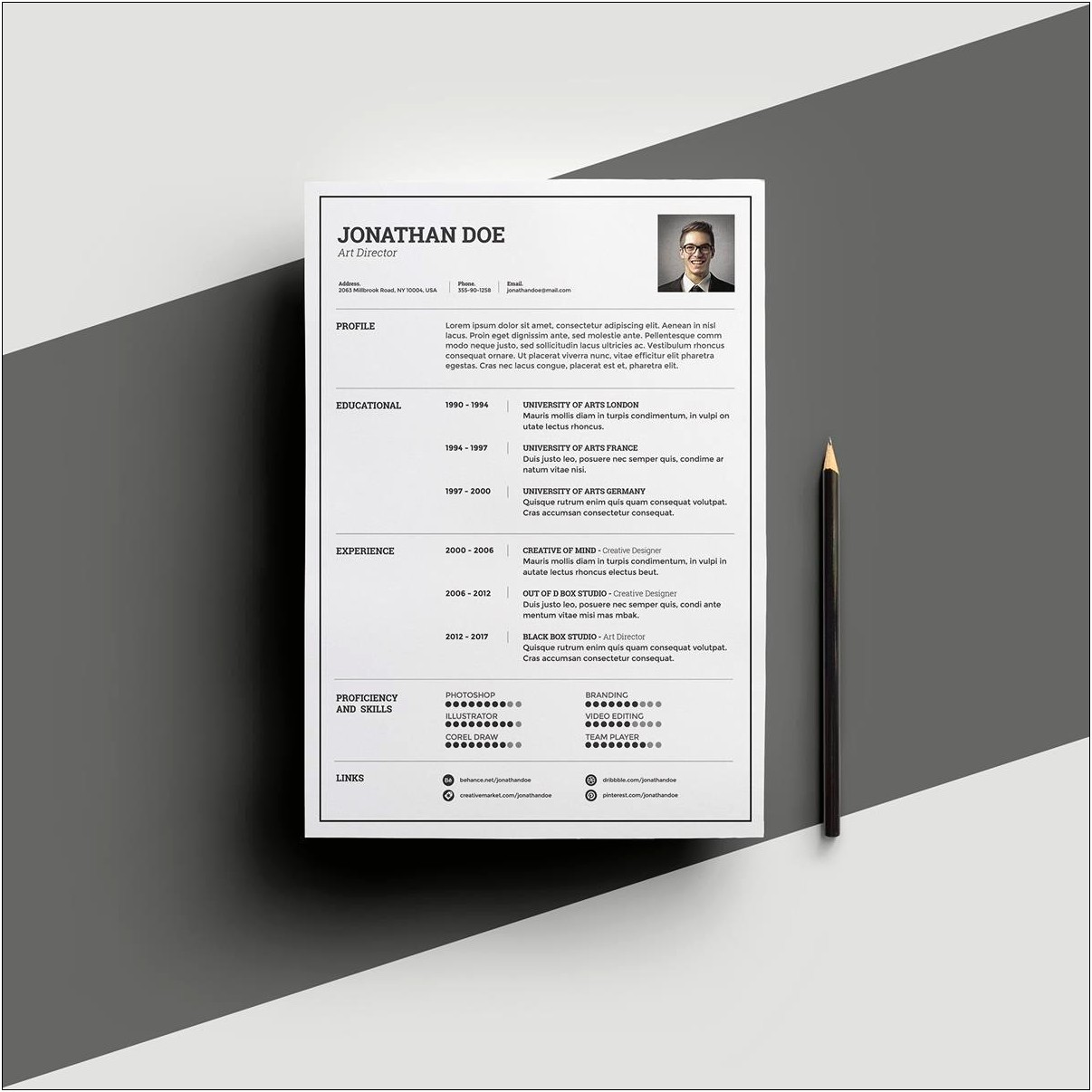 Entry Level Resume Template Open Office