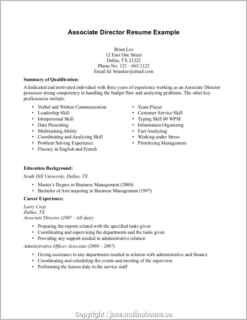 Entry Level Sales Resume Objective Examples