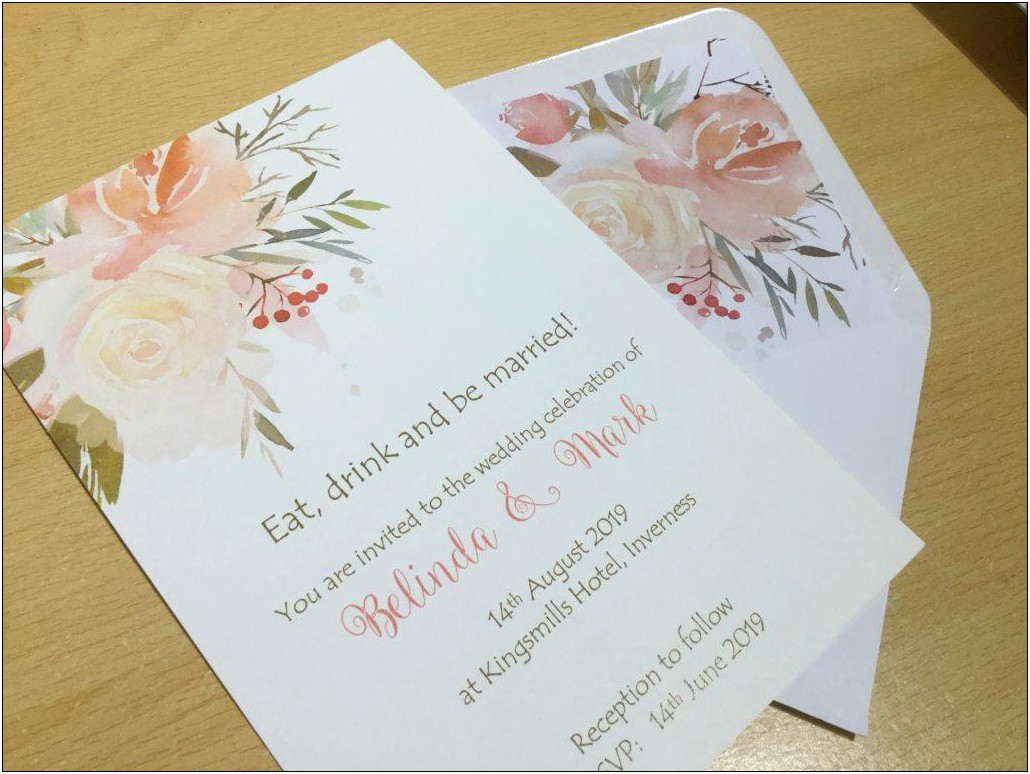 Envelope Liners For Wedding Invitations Uk
