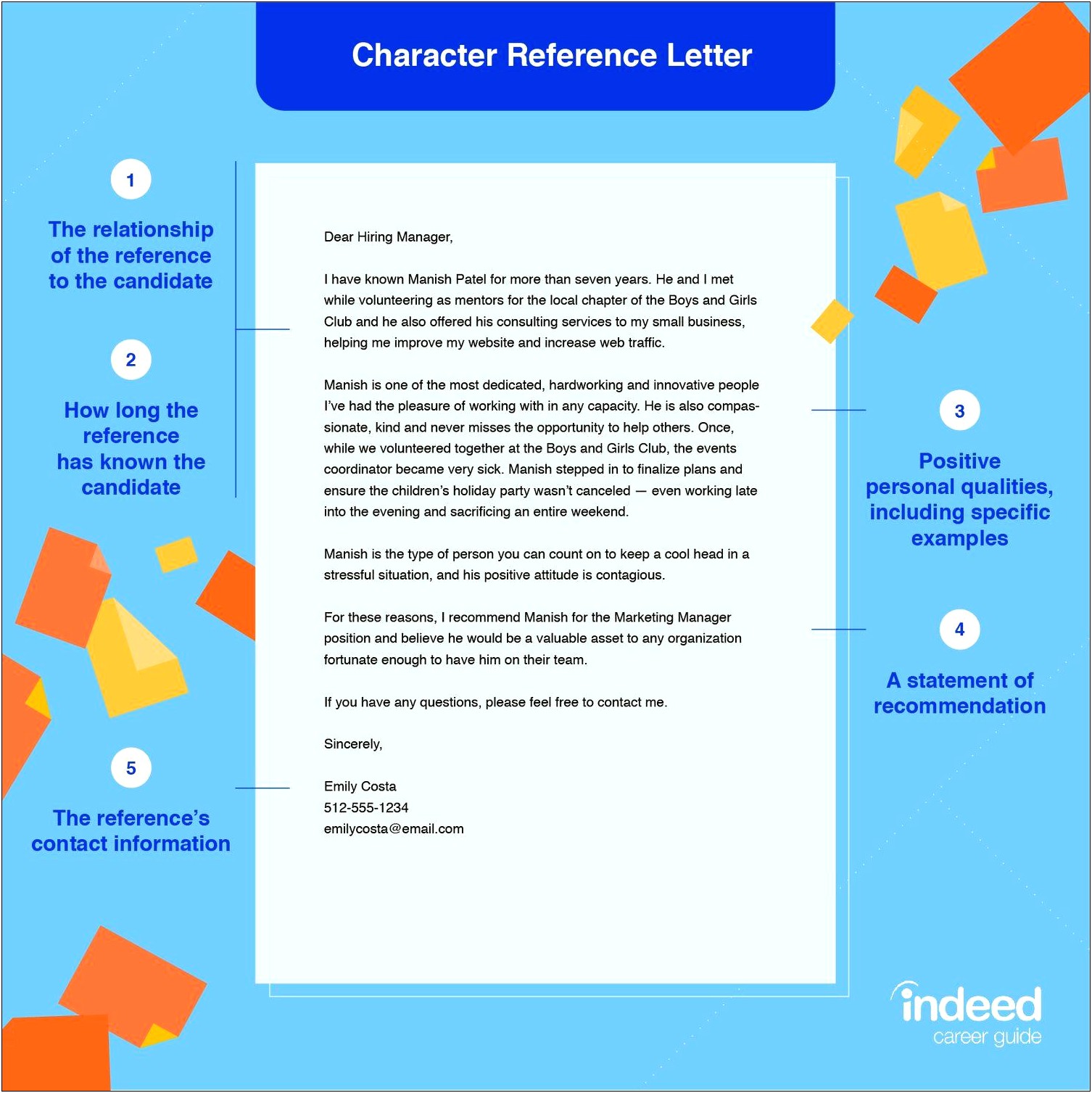 Example Of Reference Letter For Resume