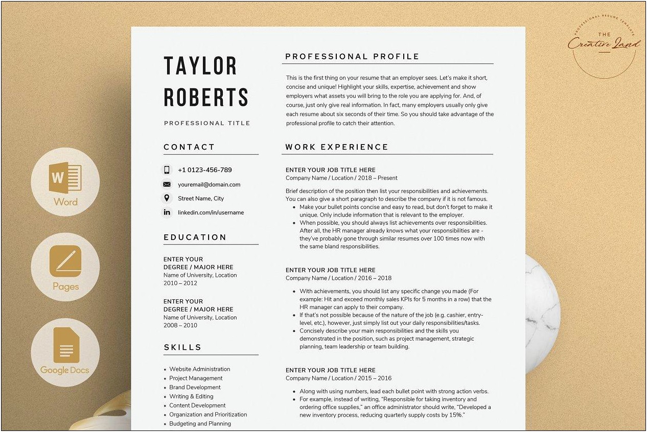 Examples Of Current Resume Trends 2015