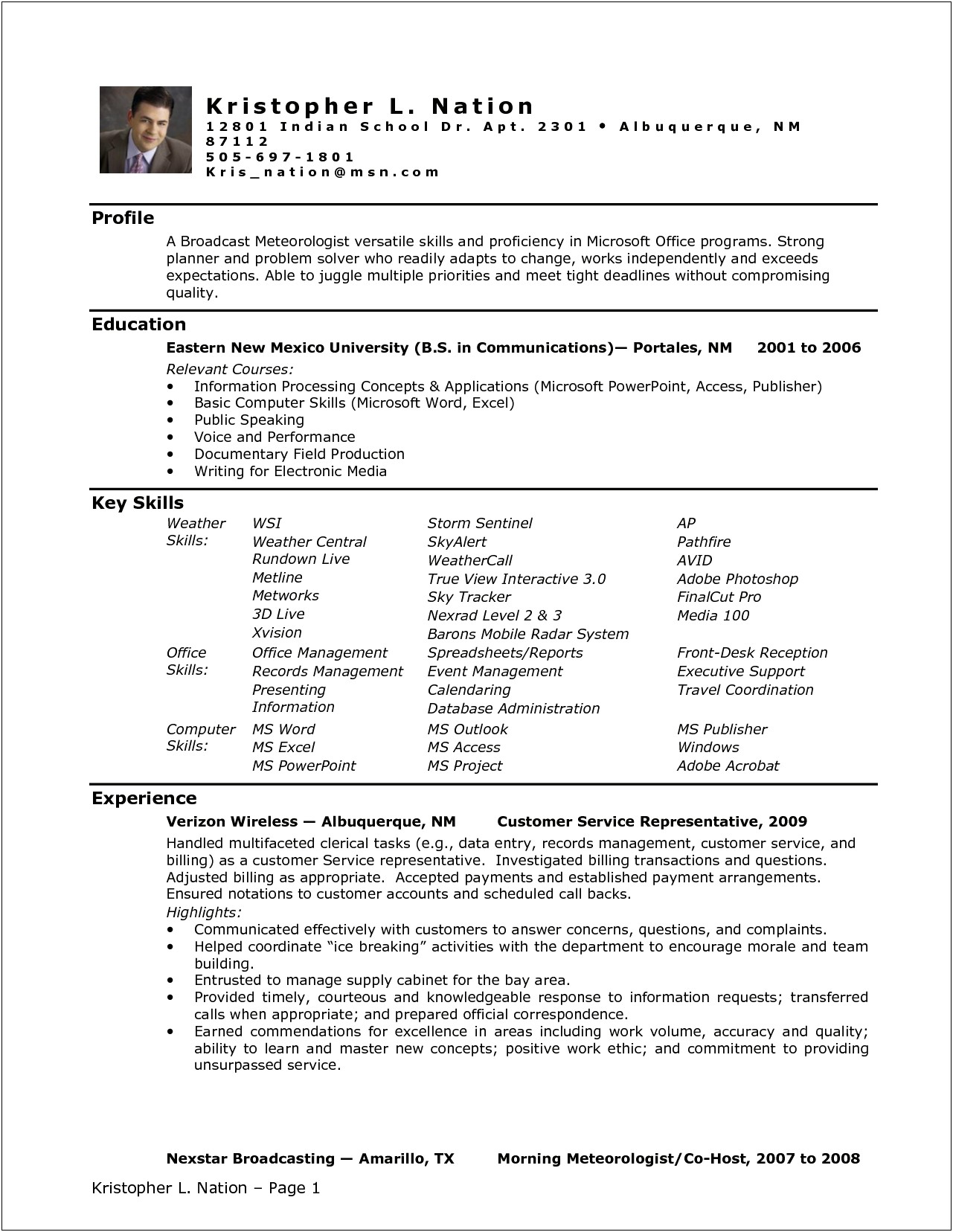 Examples Of Entry Level Medical Receptionist Resumes
