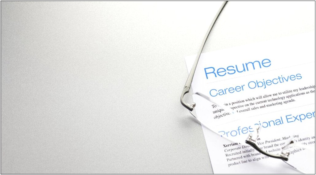 Examples Of Objective For Career Change Resume