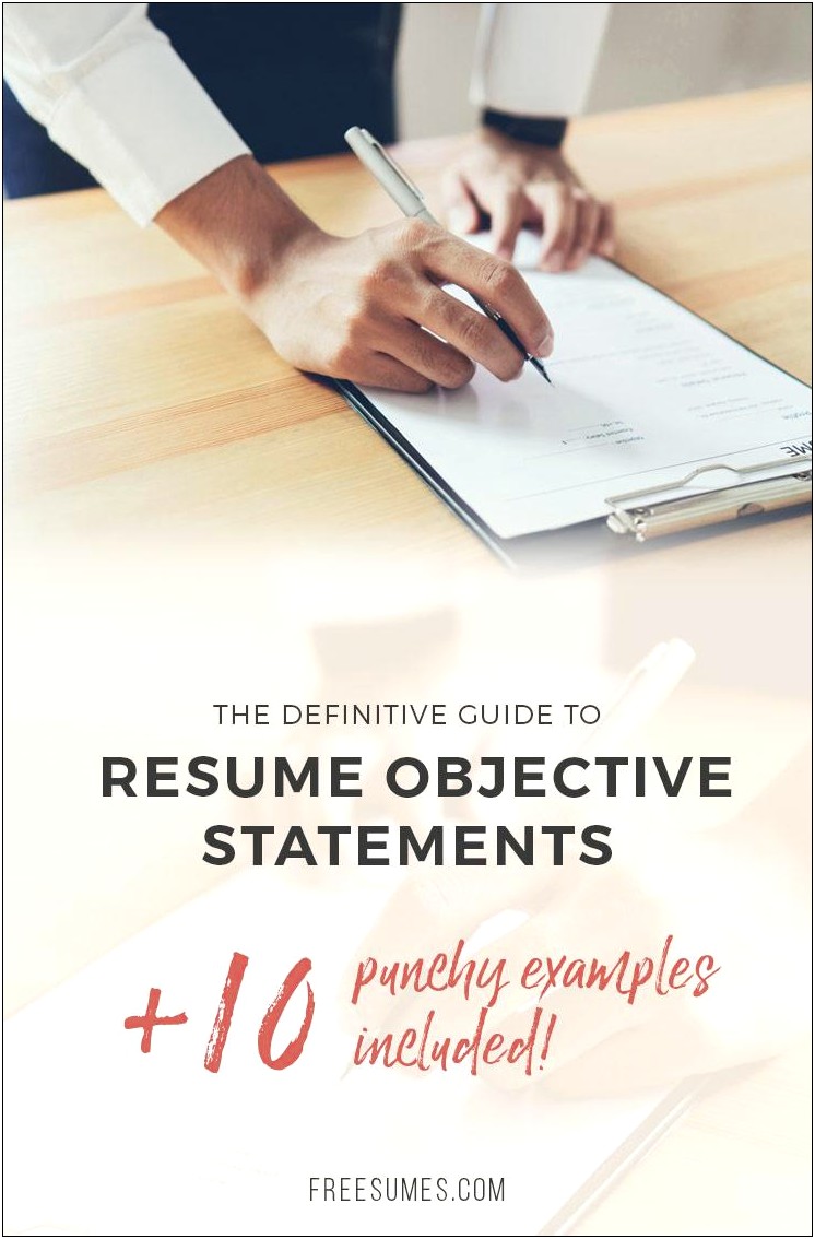 Examples Of Objective Statements For Customer Service Resumes