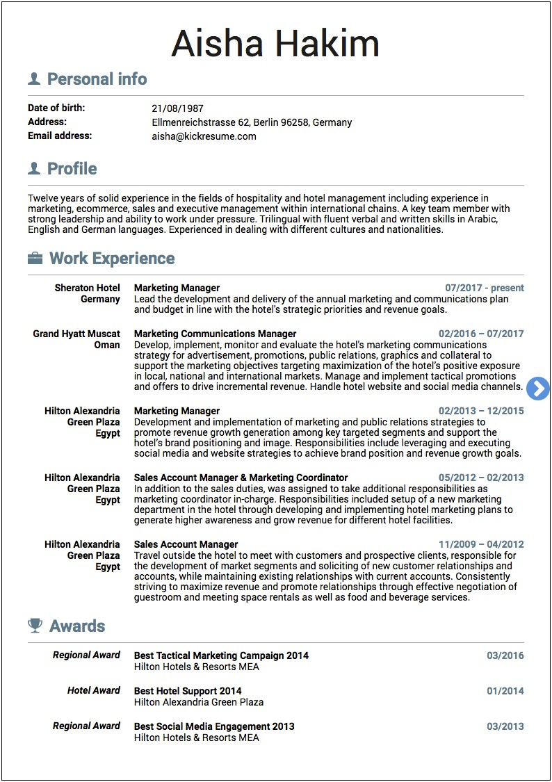 Examples Of Objectives On Resumes For Marketing