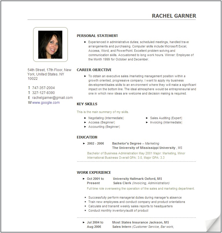 Examples Of Resume Computer Skills S