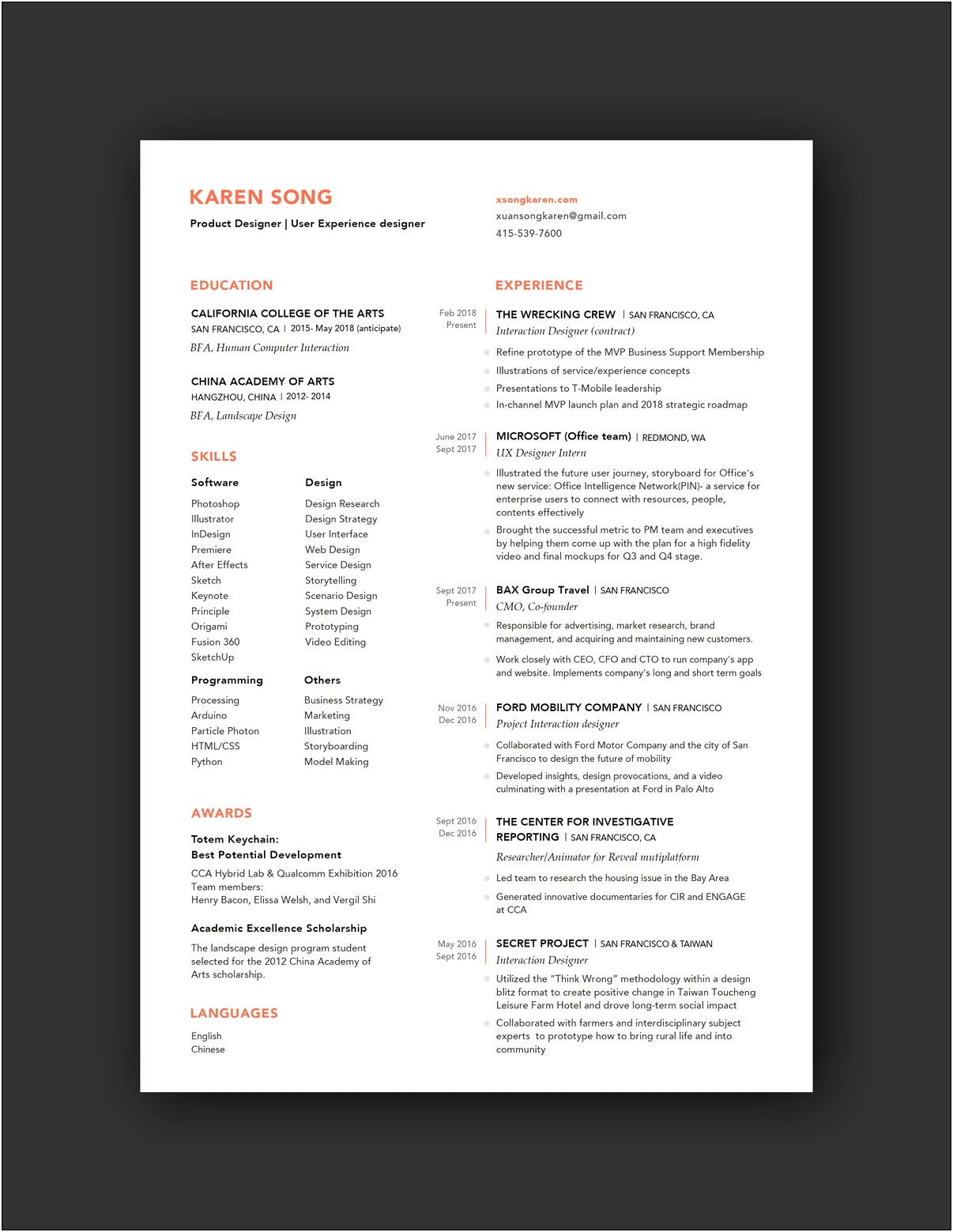 Examples Of Resumes For Long Term Employment