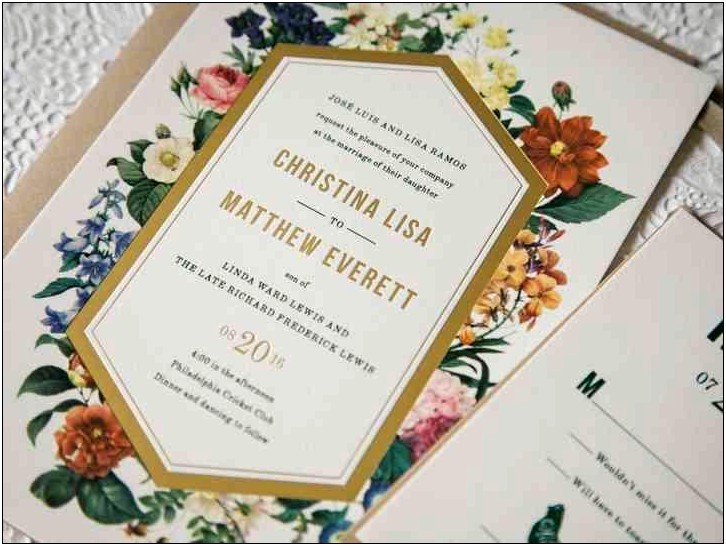 Examples Of Wedding Invitations Without Parents Names