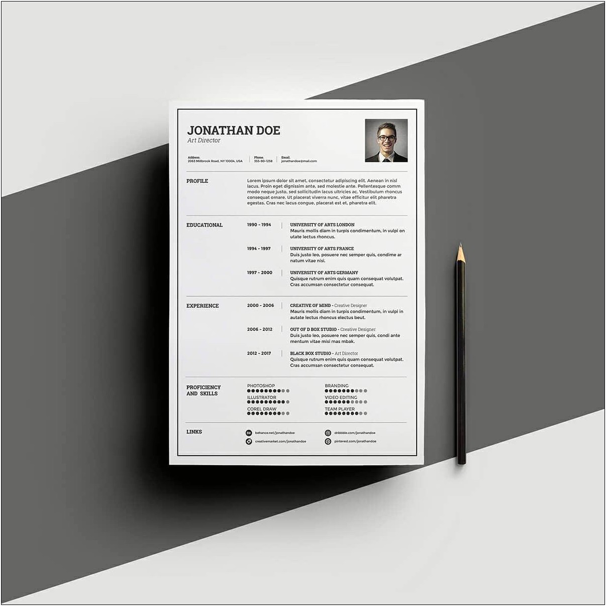 Exemple Resume Format Word File Free Download