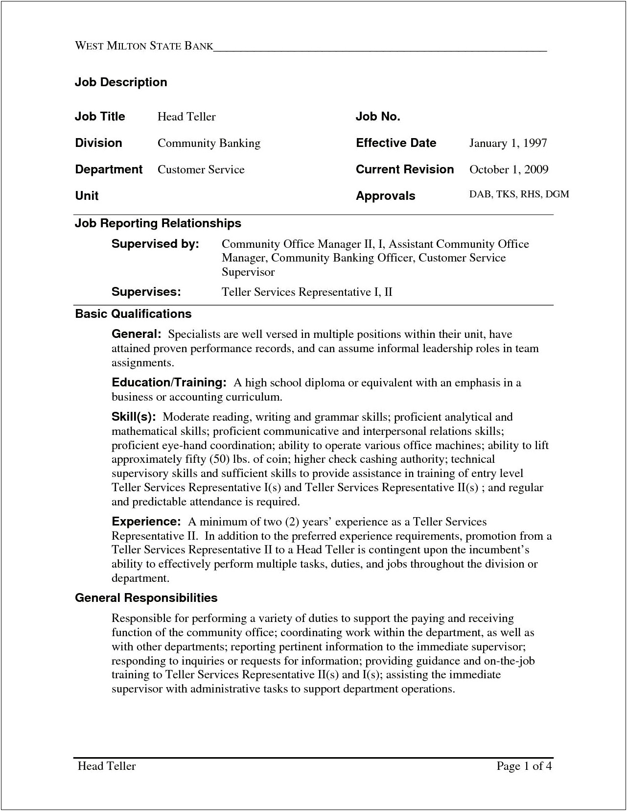 Experience Resume Format One Year Experience In Banking