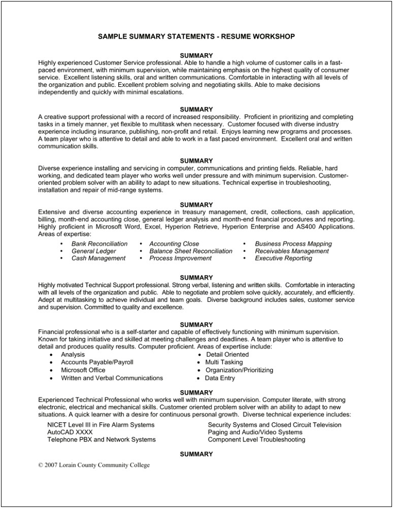 Experience Working In A Diverse Work Environment Resume