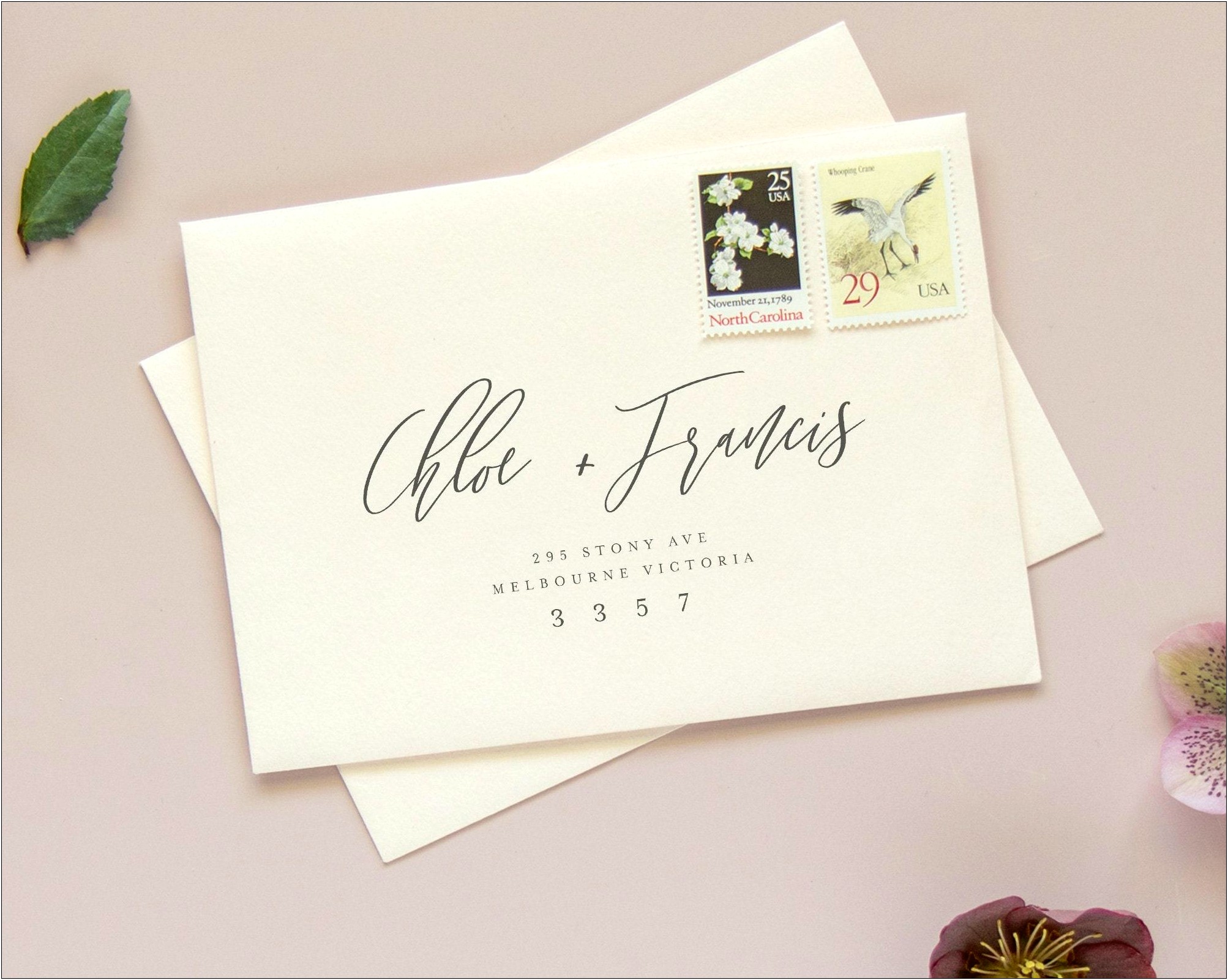 Font To Use For Wedding Invitation Envelopes