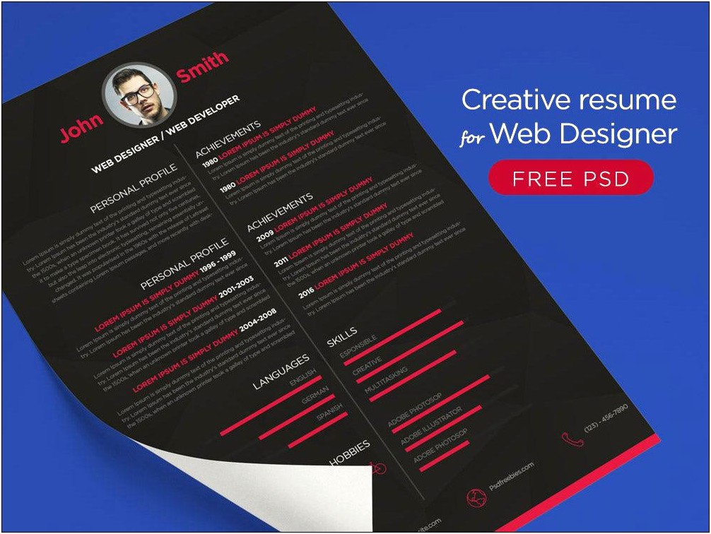 Free Core Functional Resume Template Adobe