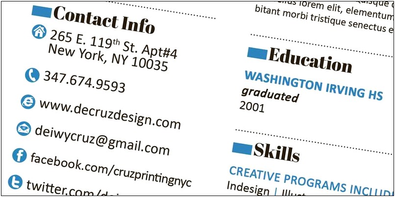 Free Creative Resume Templates Word Format Download