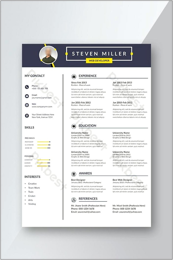 Free Downloadable Resume Templates Word 2010
