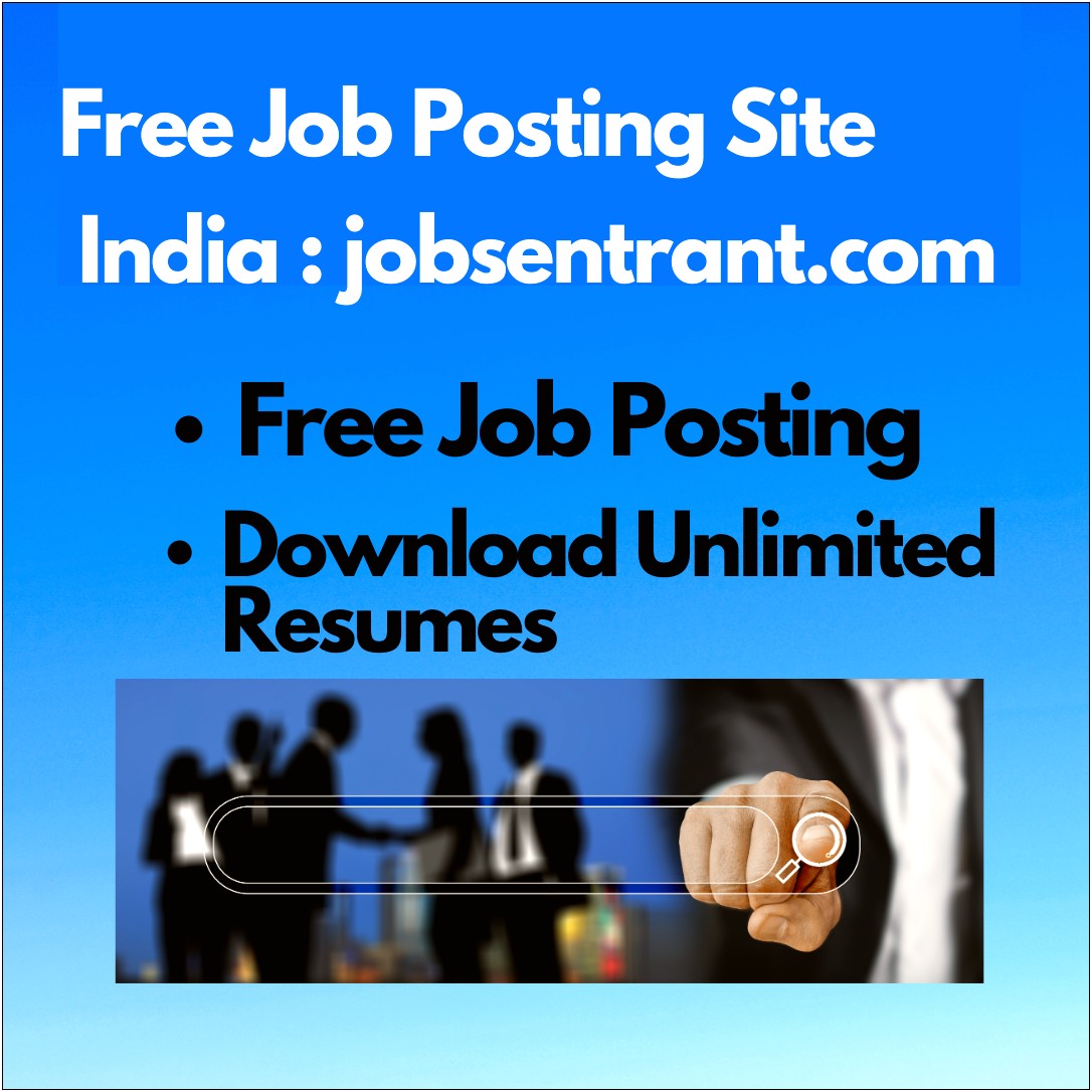 Free Job Portals To Search Resumes In India