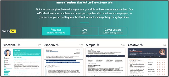 Free Resume Site Search For Employers