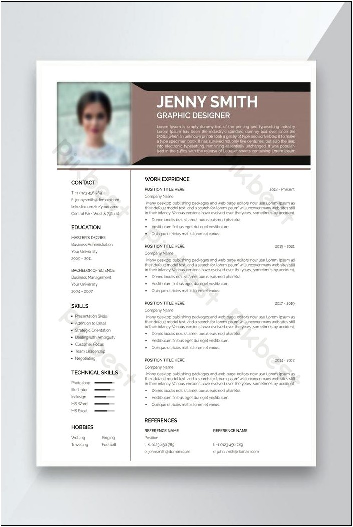 Free Resume Template Really Free Not Resume Now