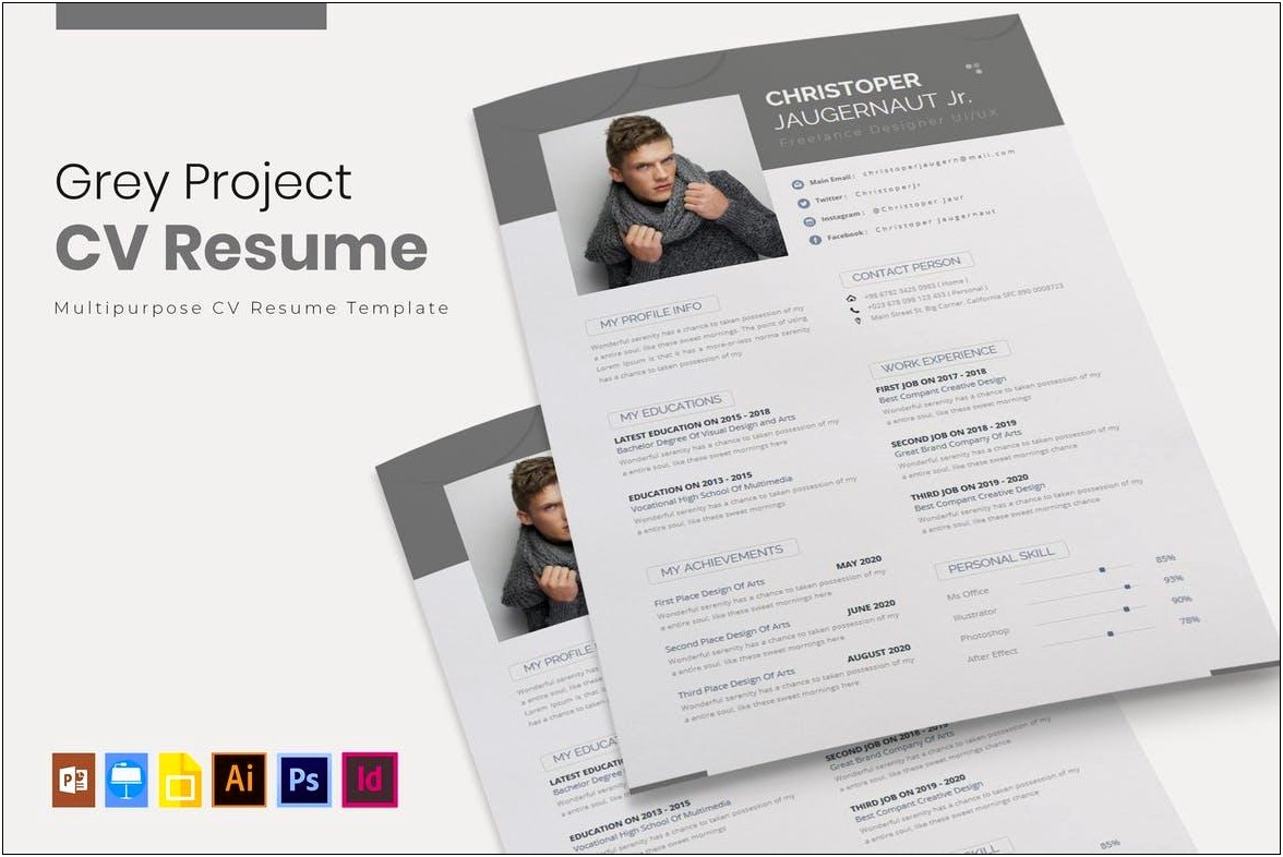 Free Resume Template Site Etsy.com