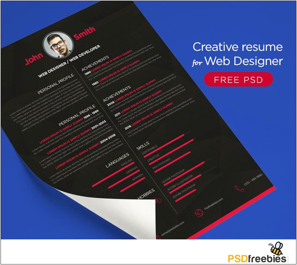 Free Resume Templates For Developer