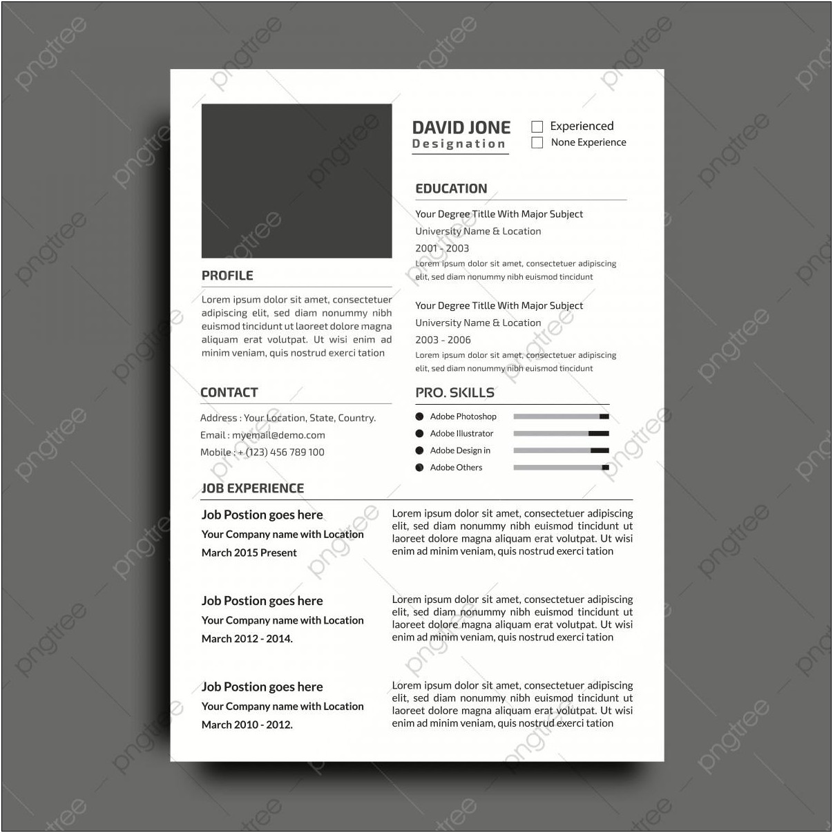 Free Resume Templates For Word 2019