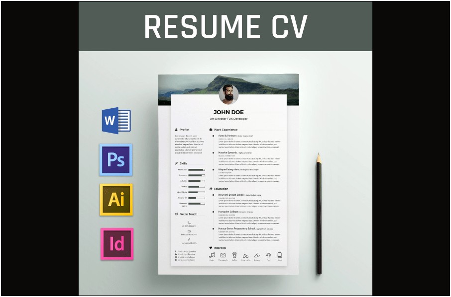 Free Resume Templates Microsoft Word 2017