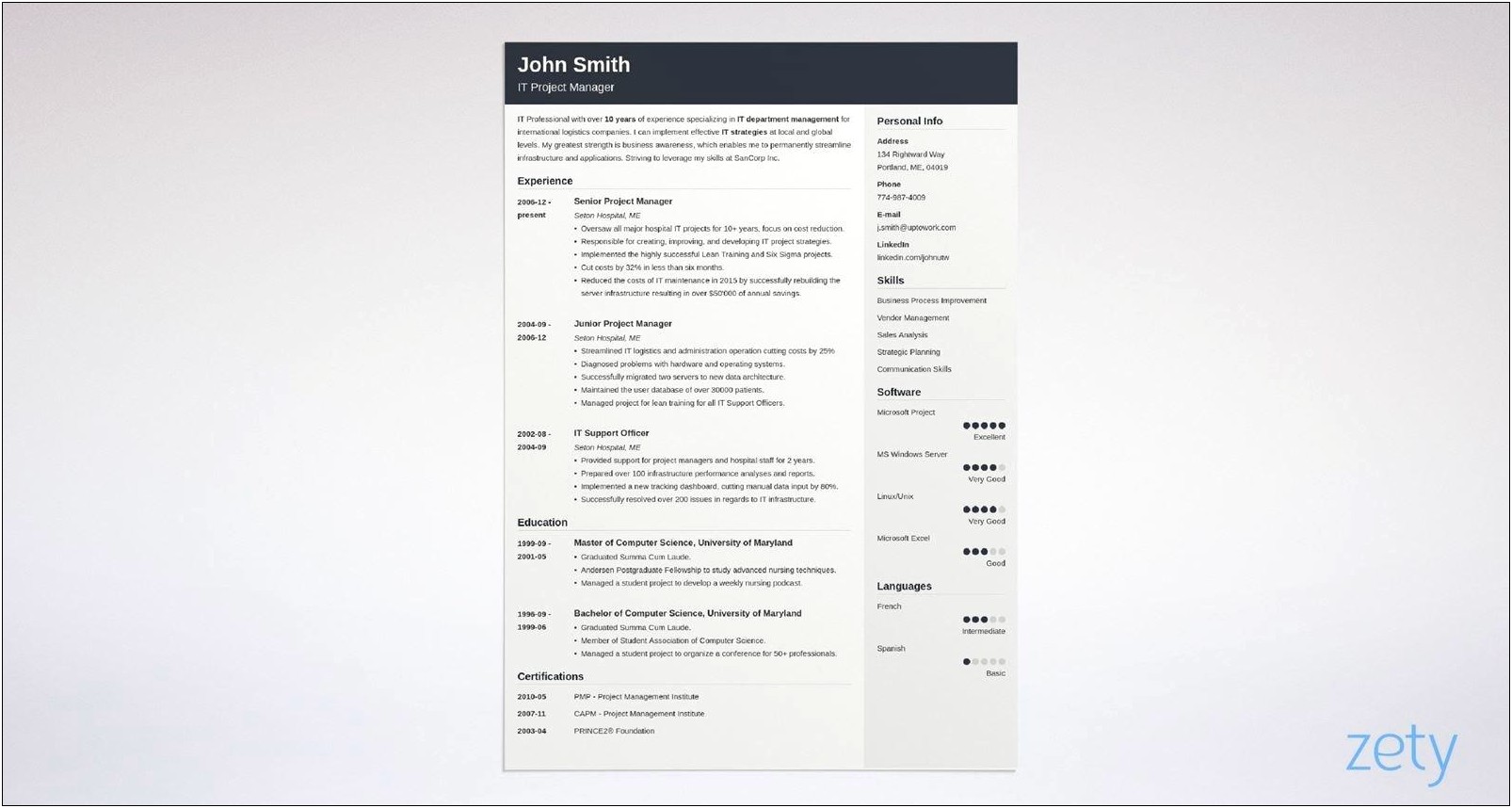 Free Resume Templates Without Sharing Personal Information