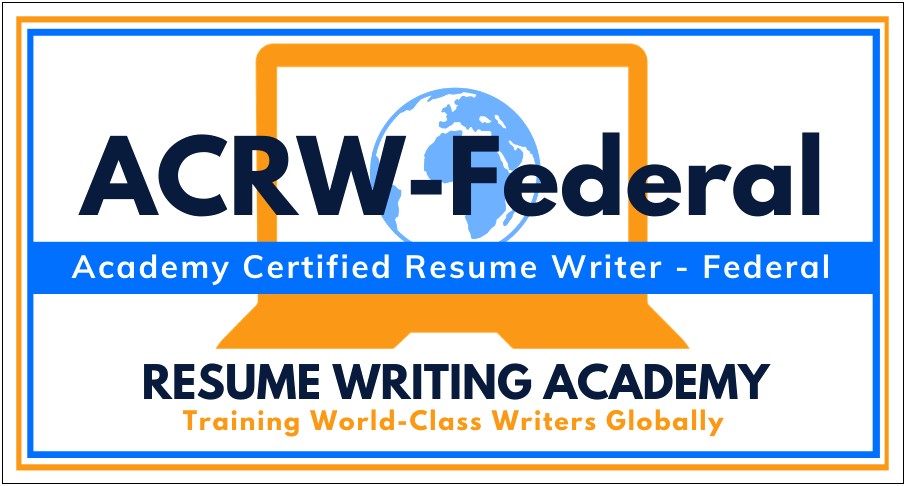 Free Resume Writing Training And Certification