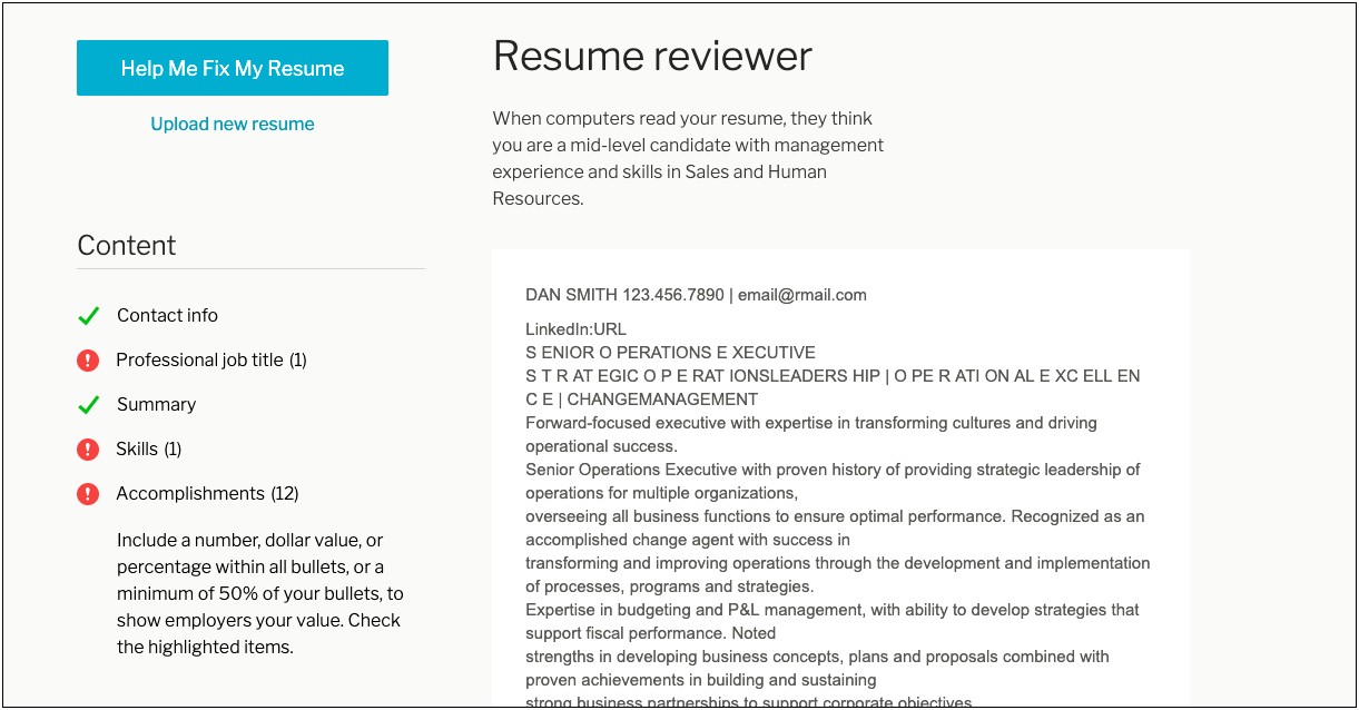 Free Test Your Resume Ats Checker
