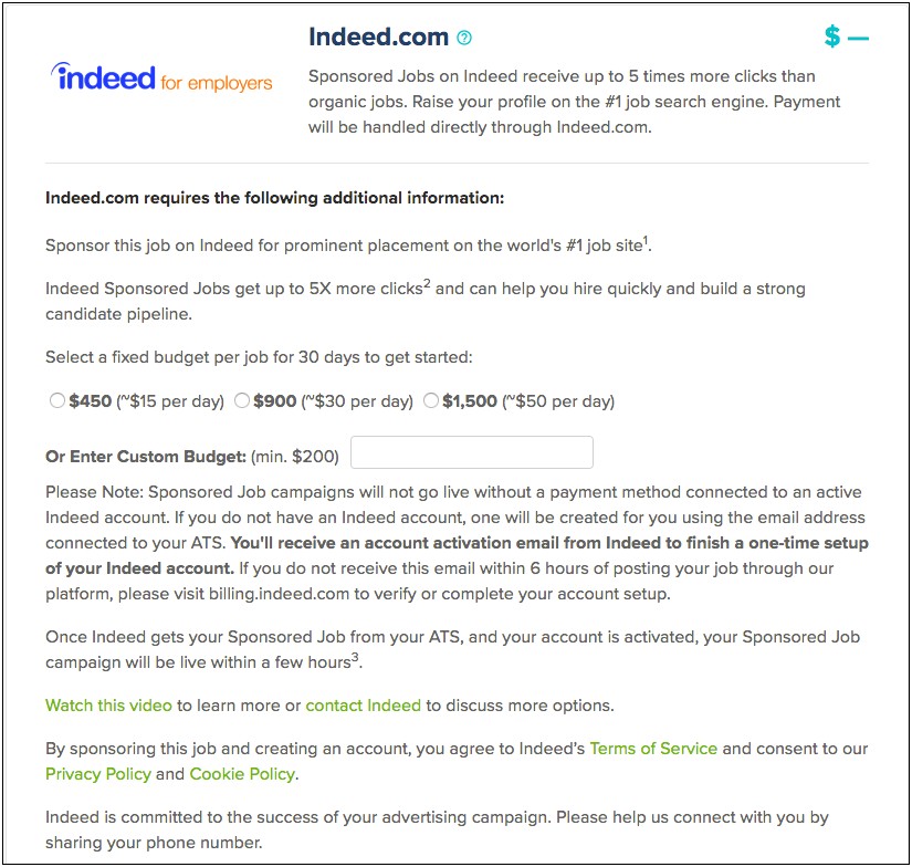 Good Additional Information For Indeed Resume