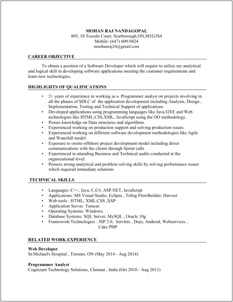 Good Career Objective For Engineers For Resume Examples