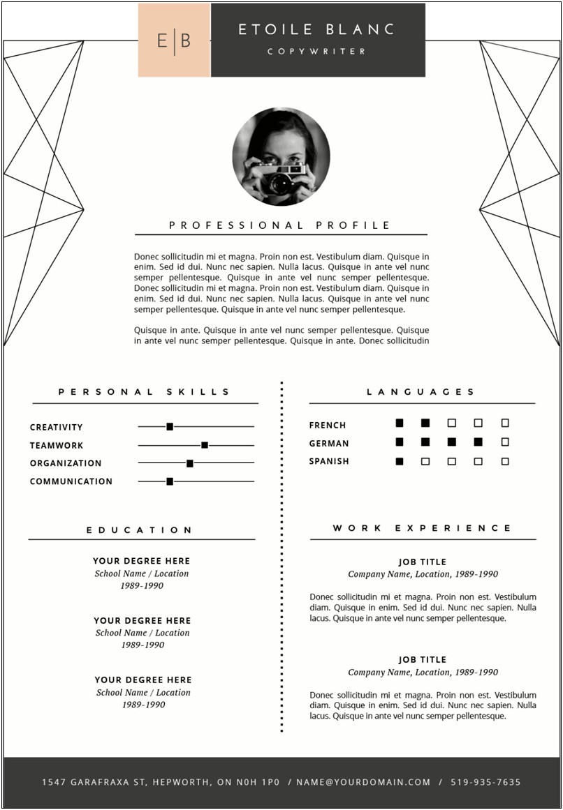 Good Font To Use For Resume
