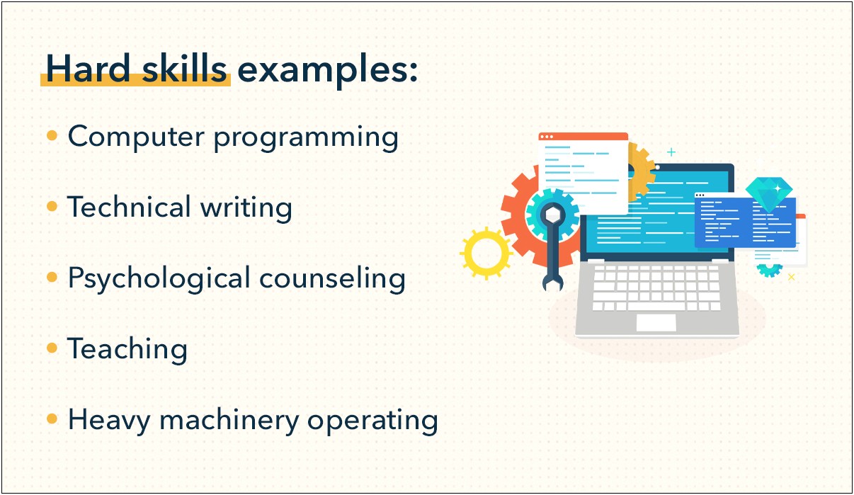 Good Hard Skills To Have On A Resume