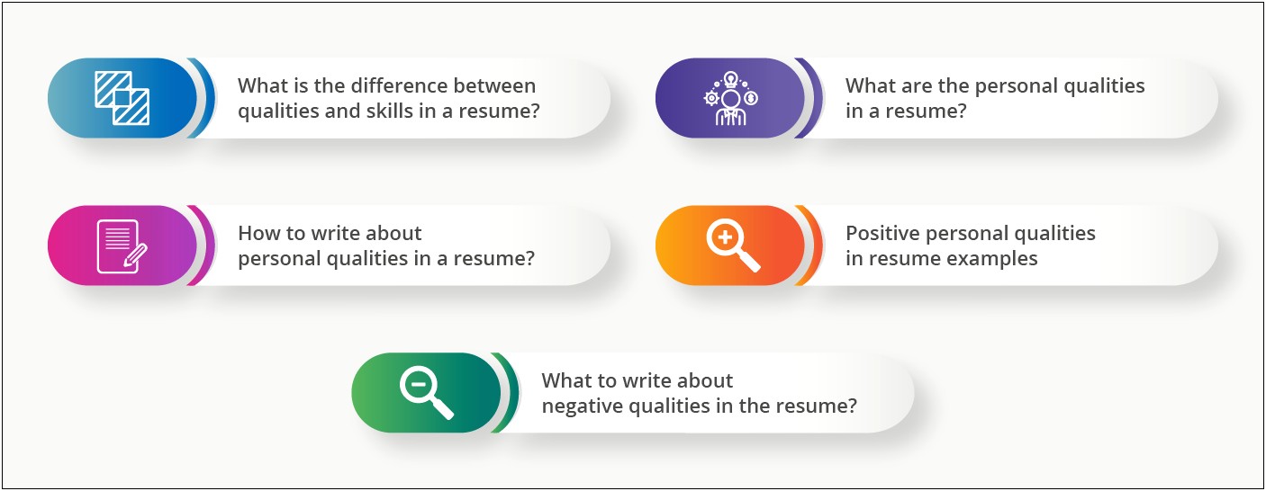 Good Personal Skills For A Resume