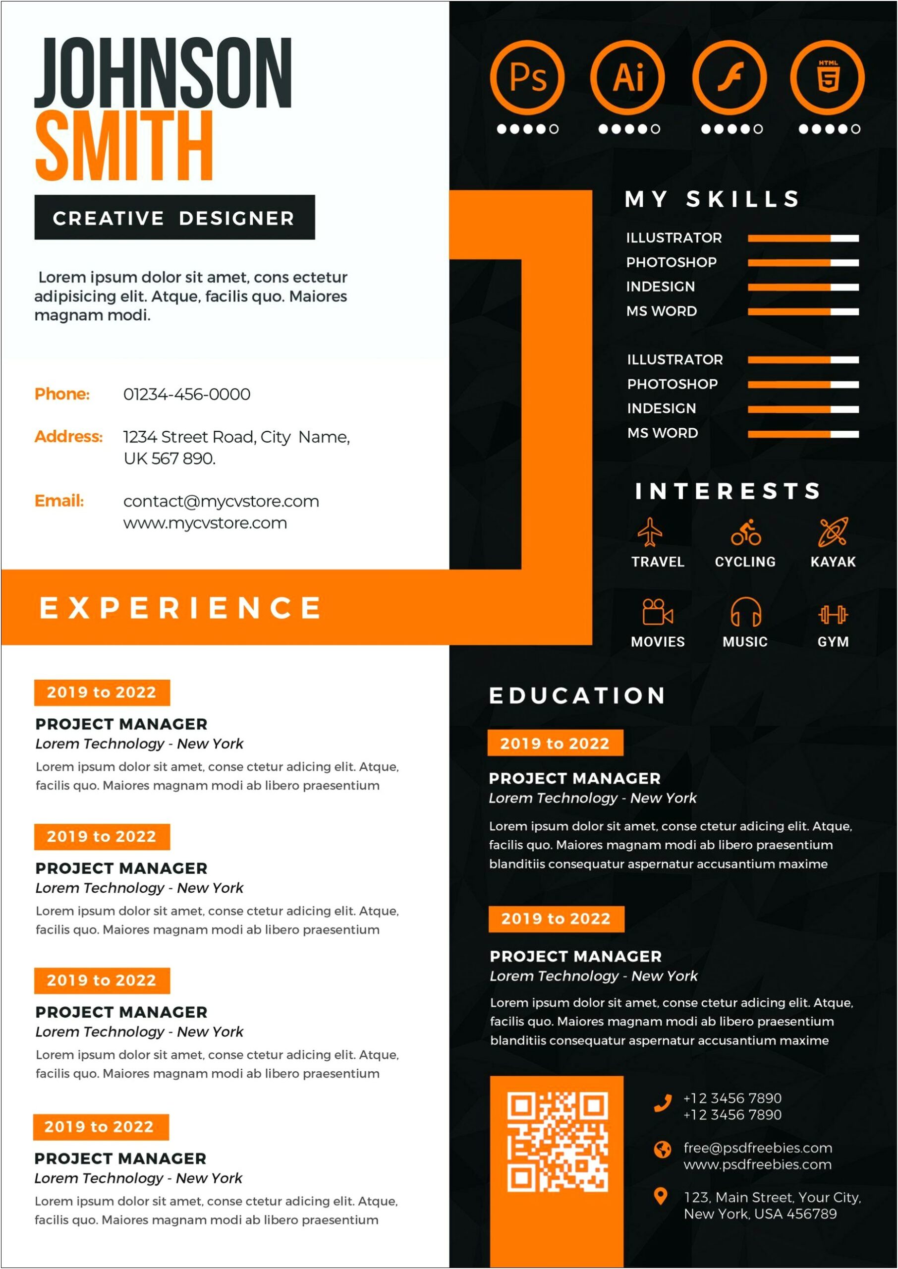 Good Sample Of Project Manager Resume