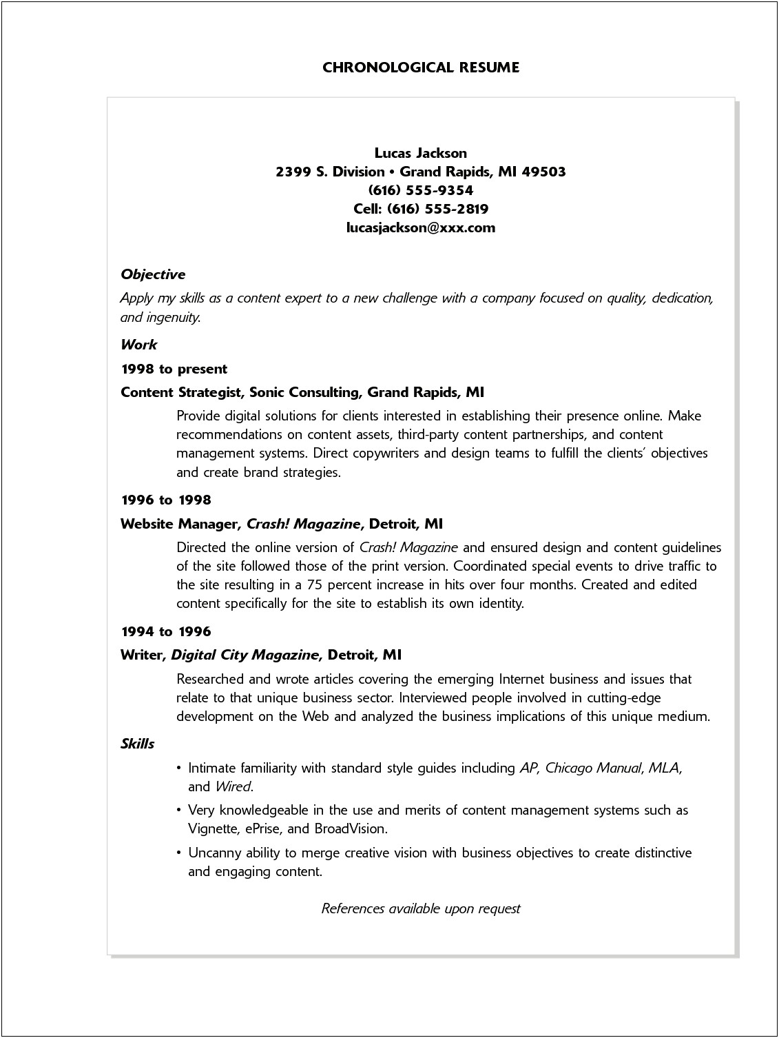 Good Skills And Attributes For Resume