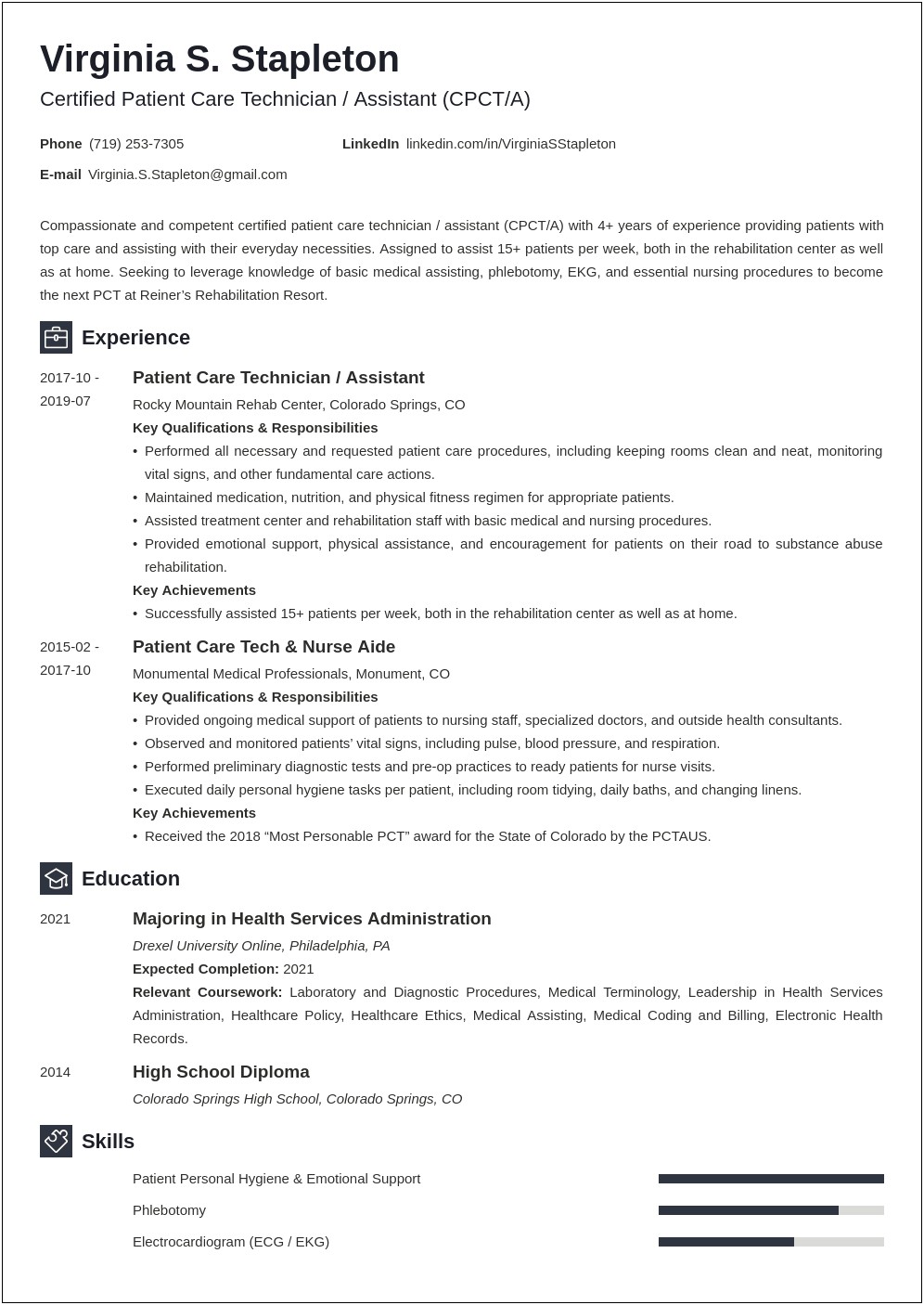 Gps Monitoring Room Technician Resume Examples