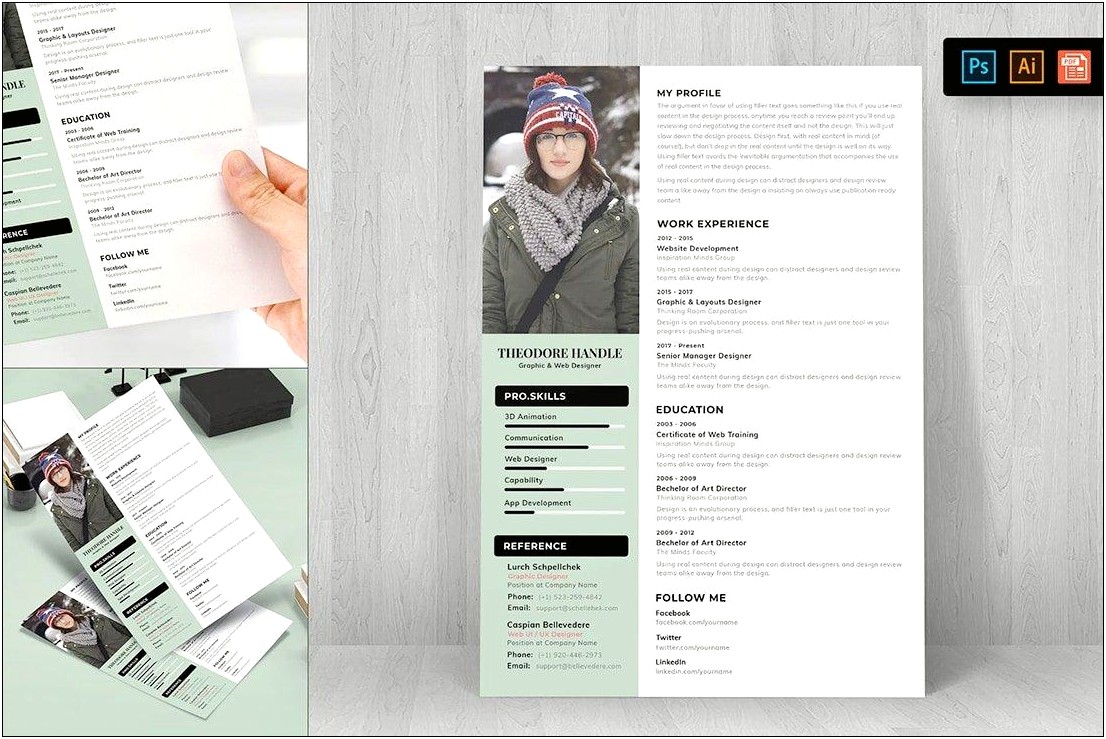 Handout Your Resume Best Presentation Color Paper