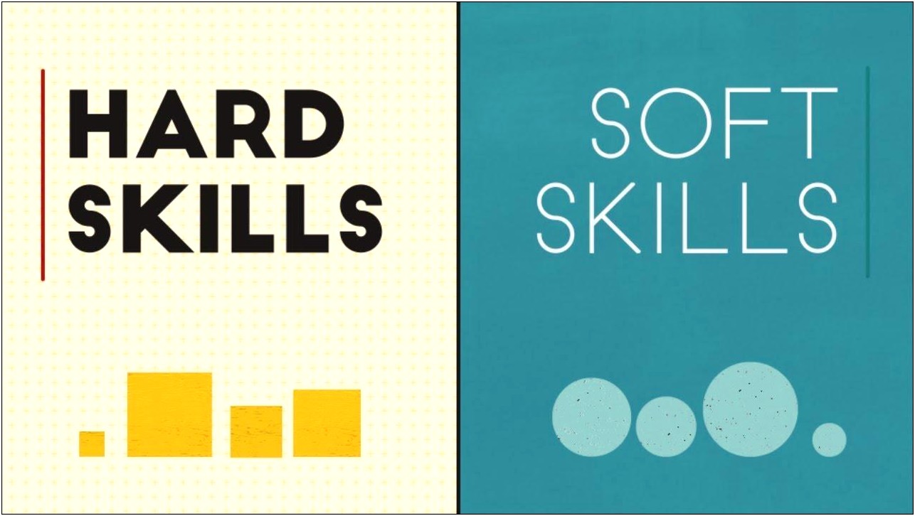 Hard Skills Vs Soft Skills Resume
