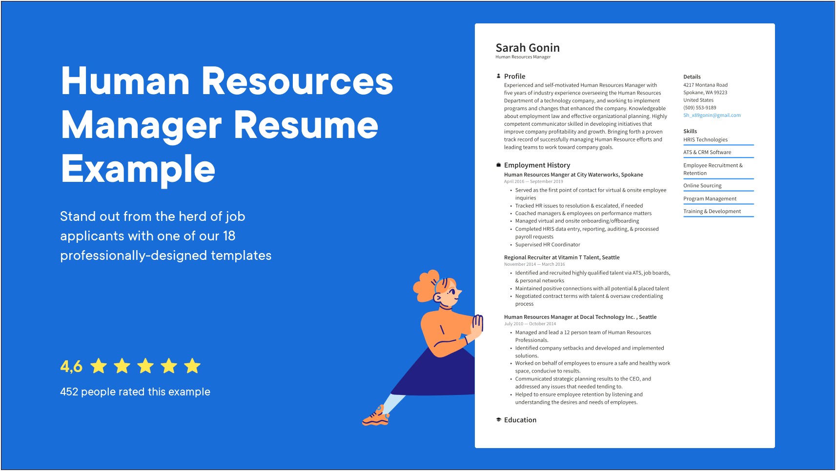 Human Resources Director Accomplishments Summary Resume Examples